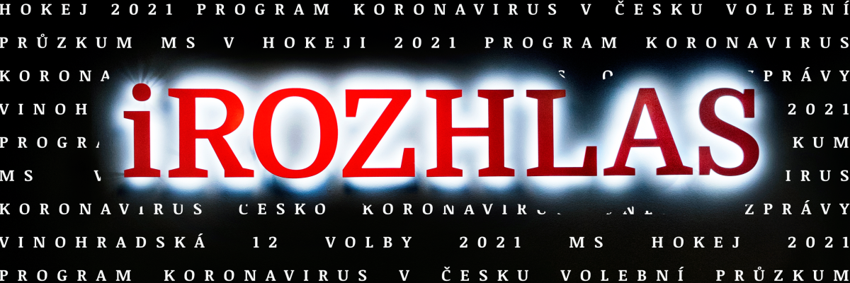 Logo serveru iROZHLAS.cz a desítka nejčastějších výrazů, které k nám přivedly čtenáře z vyhledávačů