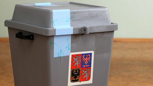 Volební urna pro volby do Evropského parlamentu