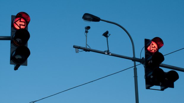 Dopravní kamery a semafory (ilustrační foto).