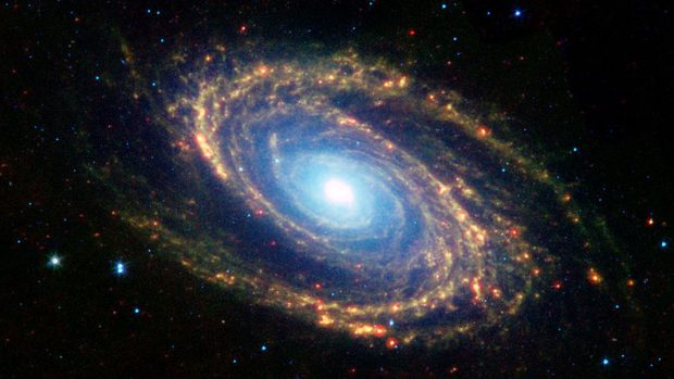 Spirální galaxie M81 v souhvězdí Velké medvědice