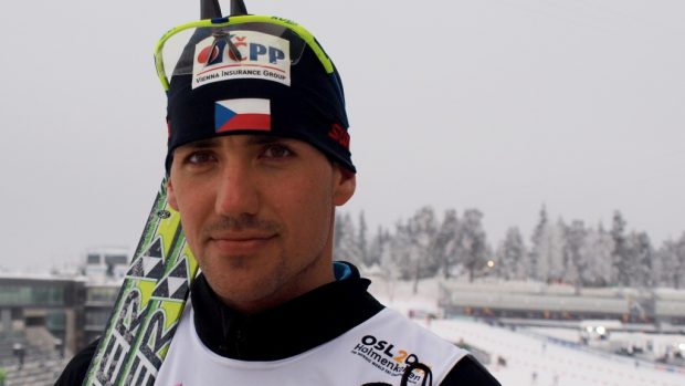 Běžec na lyžích Petr Novák