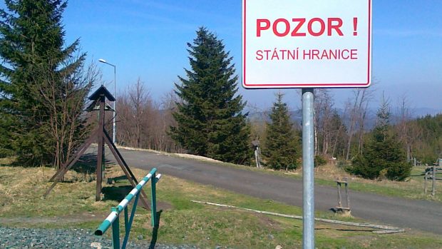 Státní hranice Polsko cedule značka