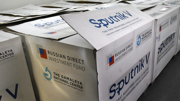 Dodávka ruské vakcíny Sputnik V