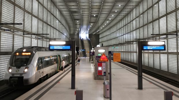 Vizualizace metra S, tunelu pro vlaky pod centrem Prahy