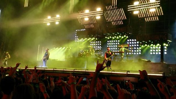 První koncert Rammstein v Praze