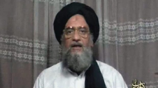 Šéf teroristické organizace Al-Káida Ajmán Zavahrí (na fotografii z rou 2006)