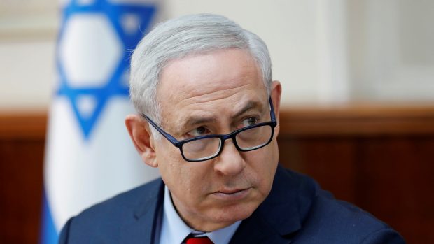 Izraelský premiér a předseda strany Likud Benjamin Netanjahu.