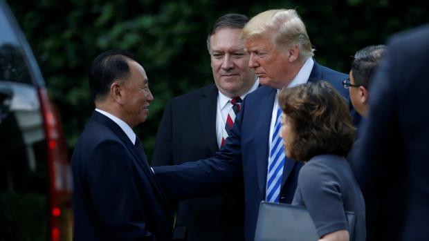 Setkání Donalda Trumpa s Kim Jong-čcholem