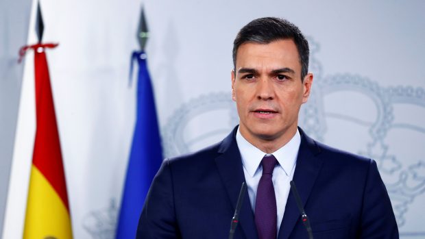 Španělský premiér Pedro Sánchez