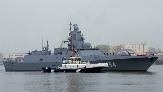 Ruská fregata Admirál Gorškov