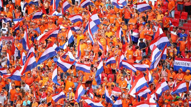 Nizozemští fotbaloví fanoušci
