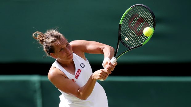 Tenistka Barbora Strýcová na wimbledonské finále v ženské dvouhře nedosáhla
