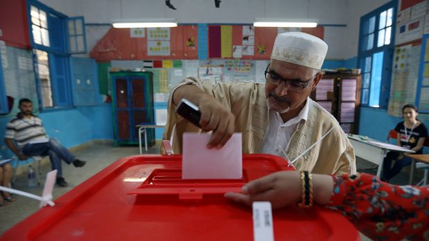 První kolo prezidentských voleb v Tunisu