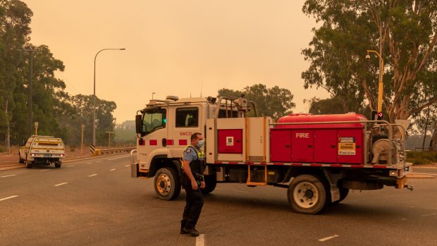 Australský Perth zasáhly lesní požáry