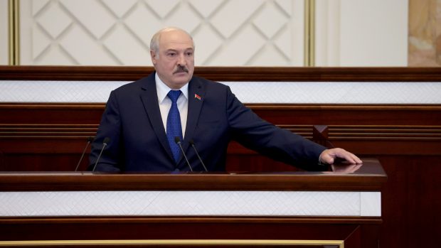 Běloruský lídr Alexandr Lukašenko