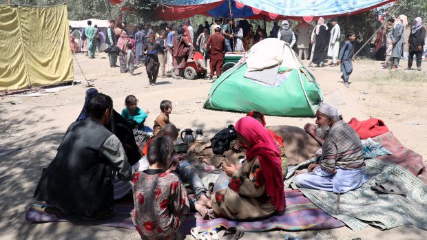 Afghánci, kteří uprchli před Tálibánem ze svých domovů