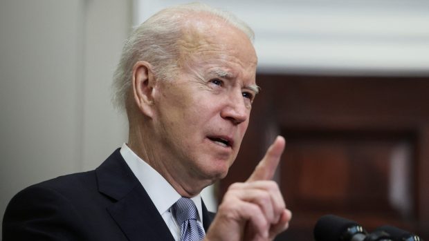 Americký prezident Joe Biden oznamuje další pomoc pro Ukrajinu
