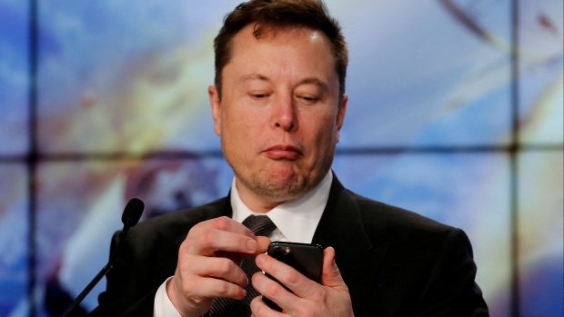 Miliardář Elon Musk (foto z roku 2020)