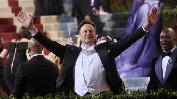 Elon Musk na Met Gala