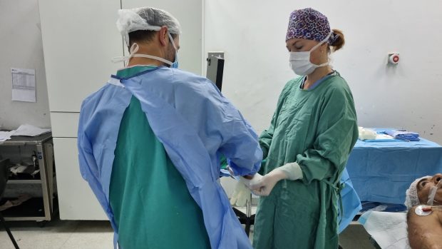 Čeští lékaři pomáhají v Libanonu