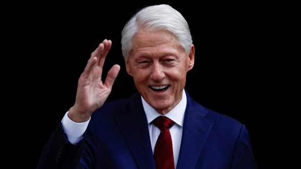 Americký exprezident Bill Clinton na fotografii z dubna 2023