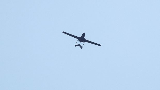 Dron nad Kyjevem