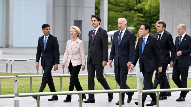 Lídři zemí G7