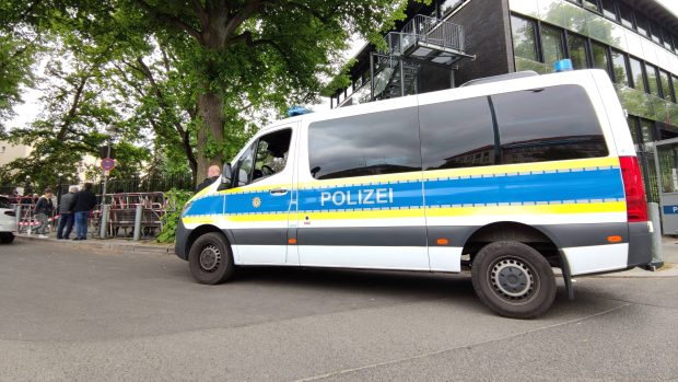 Auto německé policie