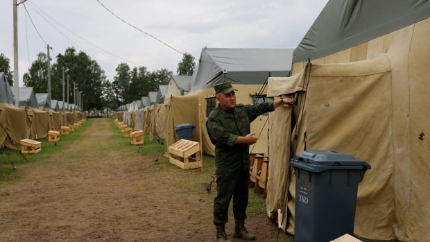 Stanový tábor v Bělorusku