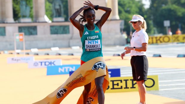 Vítězkou maratonu na mistrovství světa se stala Amane Beriso Shankuleová z Etiopie