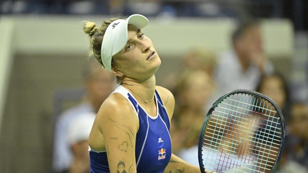 Wimbledonská šampionka Markéta Vondroušová se do svého prvního semifinále na grandslamovém US Open neprobojovala