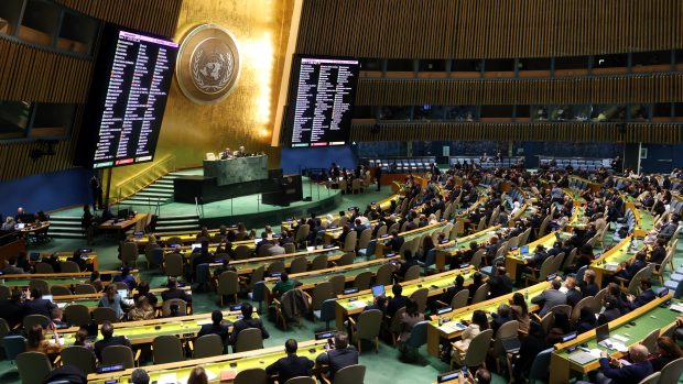 Mimořádné mimořádné zasedání Valného shromáždění Organizace spojených národů v New Yorku
