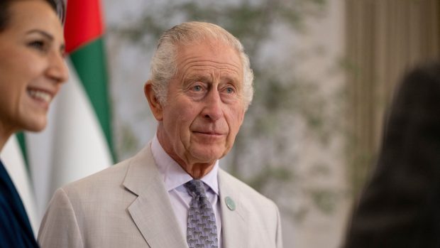 Britský král Karel III. v Dubaji