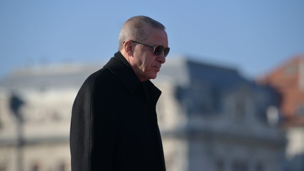 Recep Tayyip Erdogan na návštěvě Maďarska