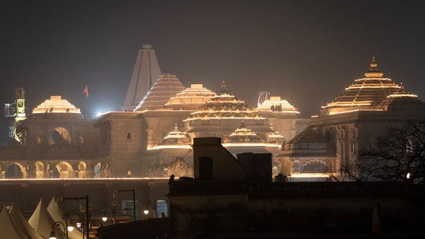 Největší chrámový komplex v Indii se rozprostírá na ploše o rozloze téměř třiceti hektarů