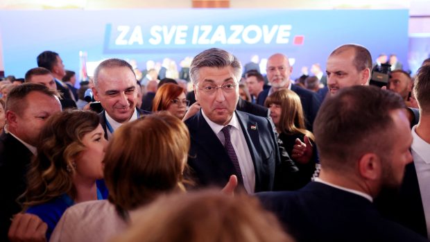 Plenković prohlásil, že chce začít hledat v novém parlamentu podporu pro svou další vládu
