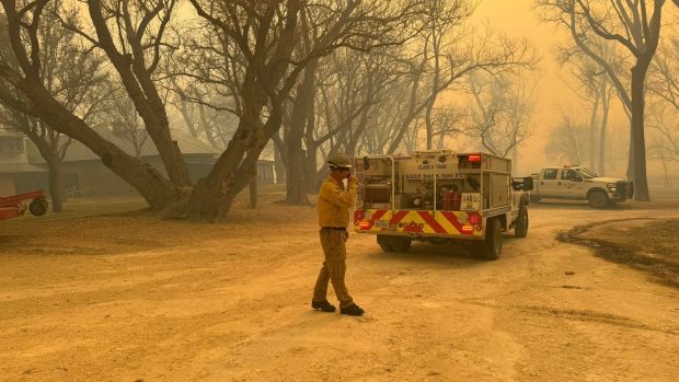 Texas bojuje s lesními požáry