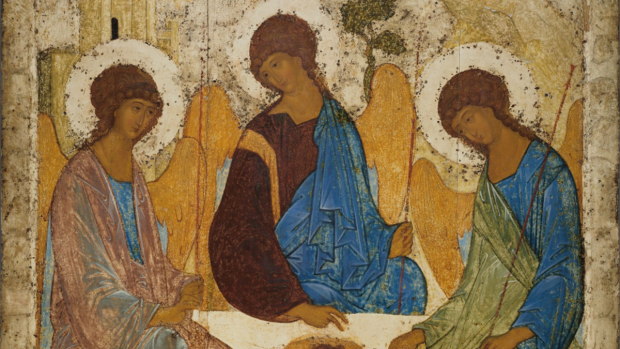 ikona svaté Trojice od Andreje Rubleva