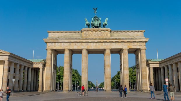Braniborská brána v Berlíně (archivní foto)