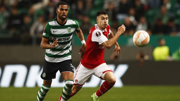 Zápas mezi Sportingem Lisabon a Arsenalem skončil nerozhodně