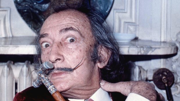 Slavný malířSalvador Dalí