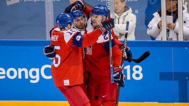 Čeští hokejisté na olympijských hrách