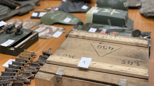 Pečlivá evidence válečných artefaktů pro nejmenované státní muzeum