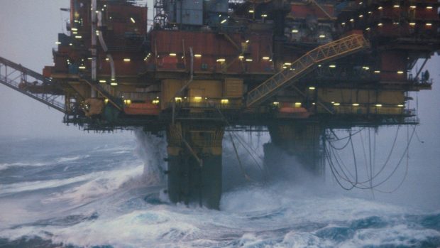 Těžba ropy Brent v Severním moři (ilustrační foto)