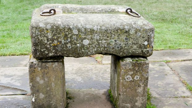 Korunovační kámen skotských králů, takzvaný Kámen osudu
