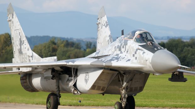 Slovenská stíhačka MiG-29