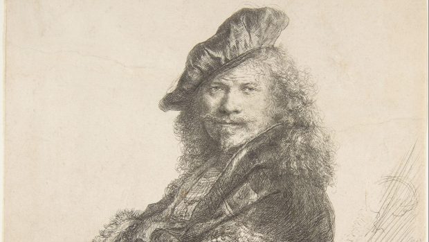 Autoportrét Rembrandta z roku 1639