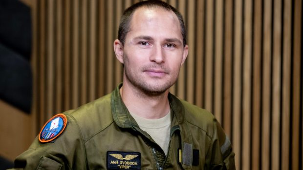 Armádní pilot Aleš Svoboda