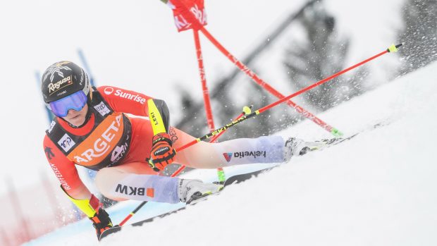 Švýcarská lyžařka Lara Gutová-Behramiová