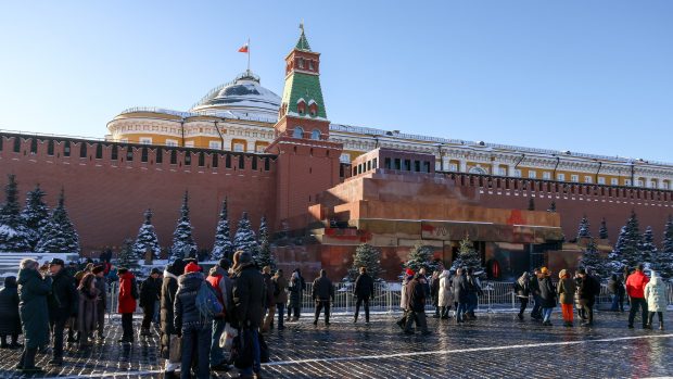 Mauzoleum stojí ve stínu Kremlu od roku 1930